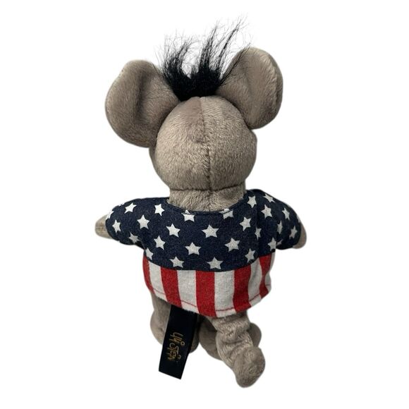 Uli Stein & CatPrint Media 7" Plush USA Mouse Rare - Picture 2 of 4
